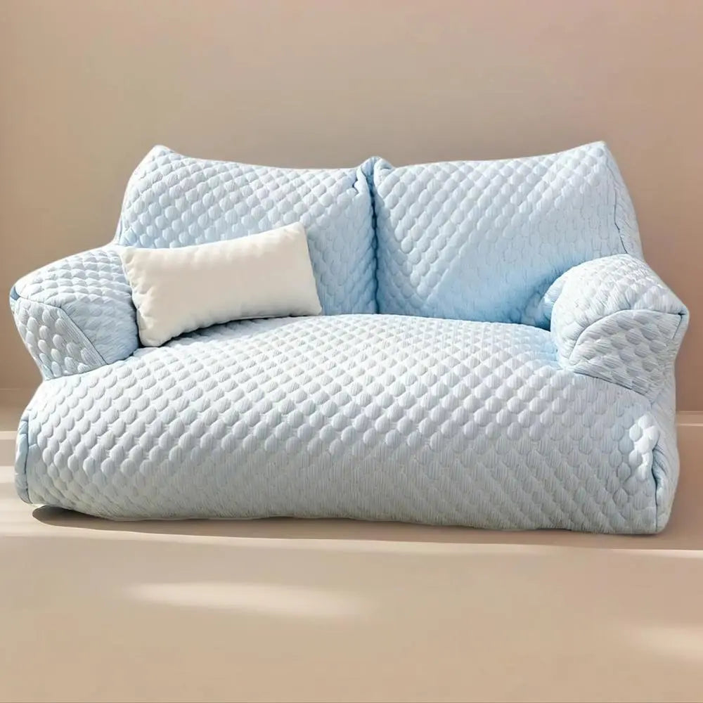 Cooling Sofa for Pets, 23°C Constant Temperature Sleep, Ice Bean Cooling Concept, Waterproof Breathable Pet Bed, Detachable Design