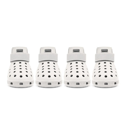 Dog Shoes for Hot Pavement - Dog Shoe for Small & Medium & Large Dogs, Dog Boots Paw Protectors, Easy on & Off, Non-Slip, Waterproof, Easy-Clean Dog Booties for Beach and Snow