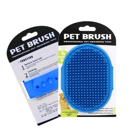Pet Cleaning Bath Brush Hair Remover Grooming Dog and Cat