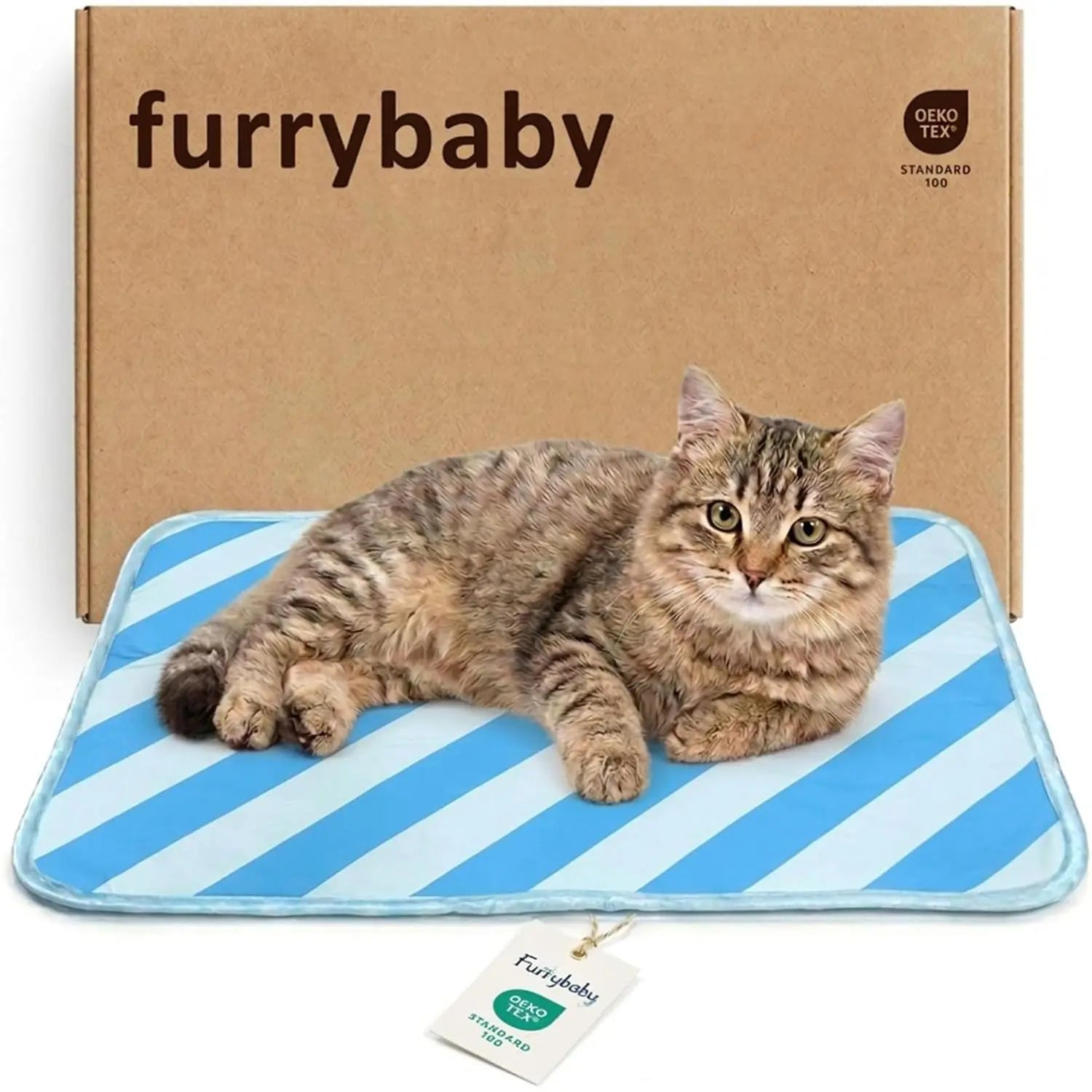 Dog Cooling Mat for Dogs & Cats, Soft Breathable Cooling Pad for Dog Bed, 23"X18" Self Cooling Crate Mat for Dogs, No Gel Washable Non-Slip Pet Cooling Mat Indoor Outdoor, Leaf