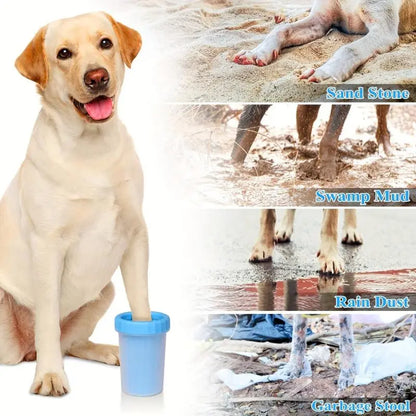 Portable Pet Foot Cleaning Cup, Pet Foot Massage Brush, Rotating Cleaning Tool, Pet Paw Cleaning Brush, Dog & Cat Grooming Supplies, Pet Products, Pet Foot Cleaner Tools