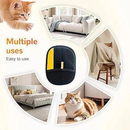 Pet Hair Removal Glove, Reusable Electrostatic Double-Sided Mitt for Cat & Dog Shedding – Furniture Clothes Car Carpet Bedding