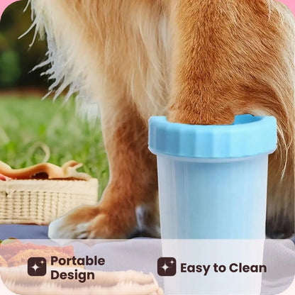 Portable Pet Foot Cleaning Cup, Pet Foot Massage Brush, Rotating Cleaning Tool, Pet Paw Cleaning Brush, Dog & Cat Grooming Supplies, Pet Products, Pet Foot Cleaner Tools