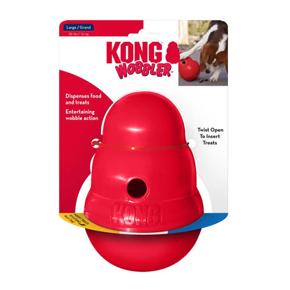 Wobbler Dog Treat Dispensing Dog Toy