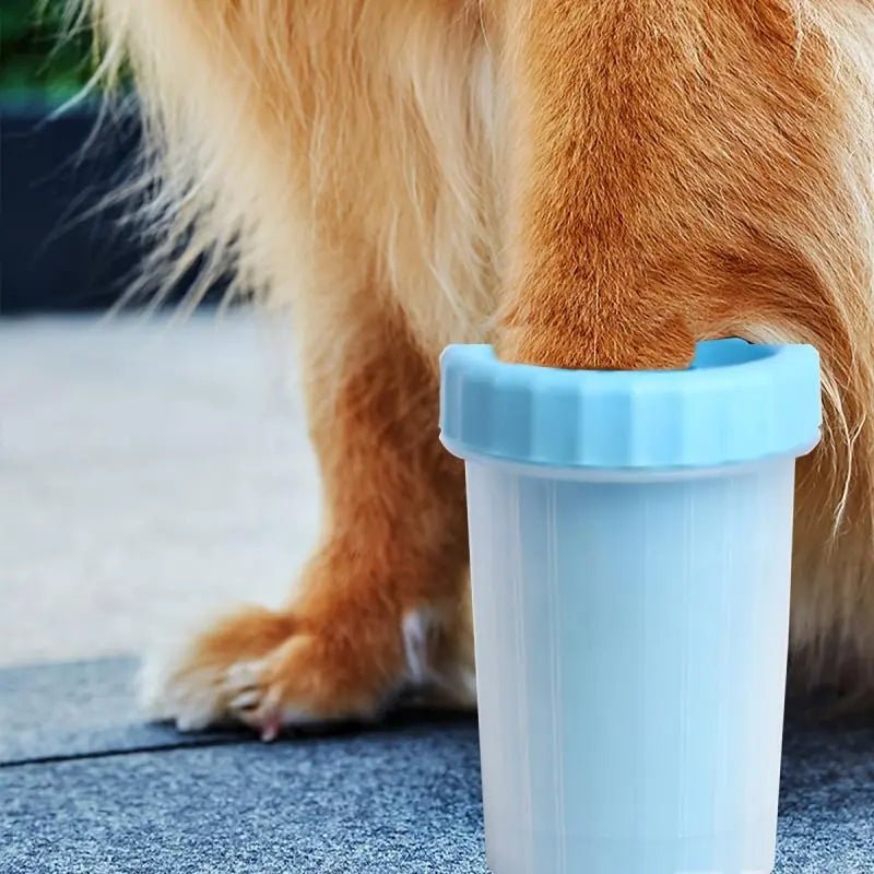 Portable Pet Foot Cleaning Cup, Pet Foot Massage Brush, Rotating Cleaning Tool, Pet Paw Cleaning Brush, Dog & Cat Grooming Supplies, Pet Products, Pet Foot Cleaner Tools