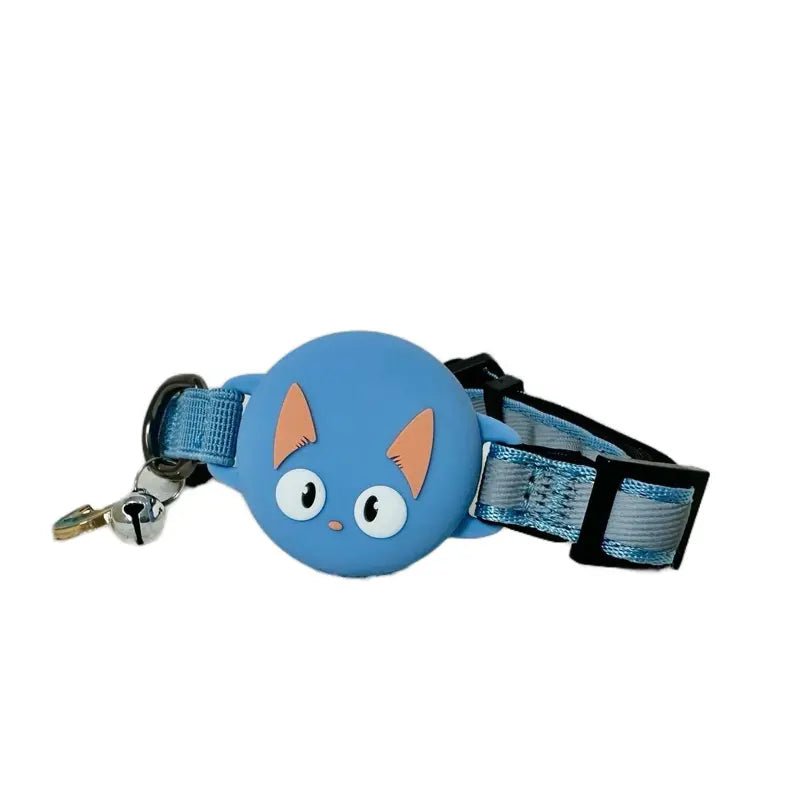 Cat Collar with Airtag Holder Reflective Adjustable Band