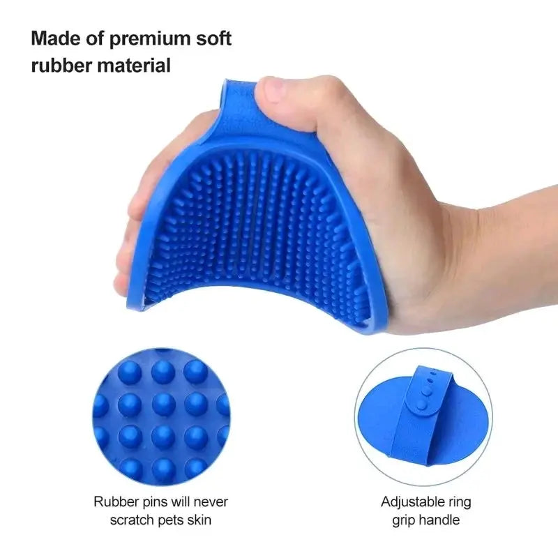 Pet Cleaning Bath Brush Hair Remover Grooming Dog and Cat