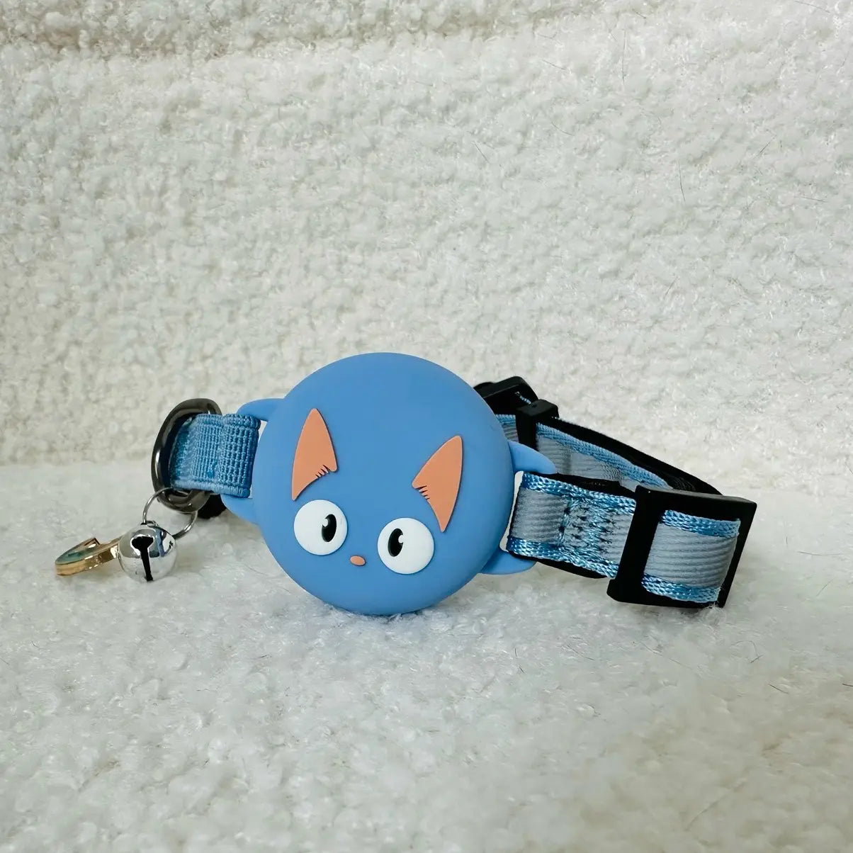 Cat Collar with Airtag Holder Reflective Adjustable Band
