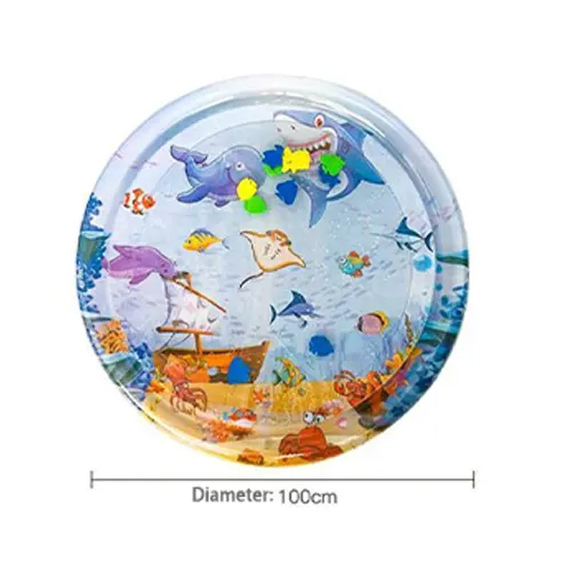 Pet Water-Filled Cooling Pad, Summer Pet Bed, Cat Bed, Dog Bed, Large Size, Fun Cooling, Inflatable Water-Filled Cooling Pad