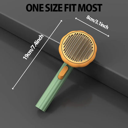 Pet Self Cleaning Pumpkin Brush